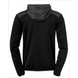Kempa - Emotion 2.0 - Hoody - Zwart-Antraciet - Kwart Rits