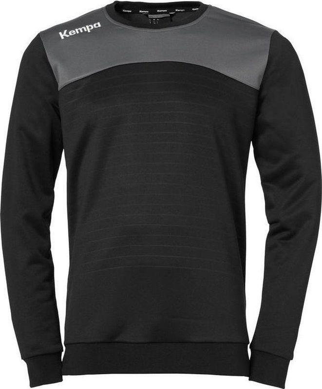 Kempa Emotion 2.0 Training Top Kind Zwart-Antraciet Maat 116