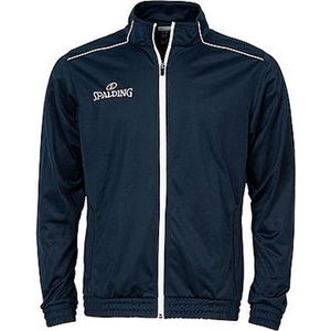 Spalding - Team Warm Up Jas - Zwart - 100% Polyester