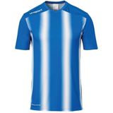 Uhlsport Stripe 2.0 Shirt Korte Mouw Kinderen - Royal / Wit | Maat: 140