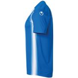 Uhlsport Stripe 2 0 Shirt Korte Mouw Heren - Royal Wit