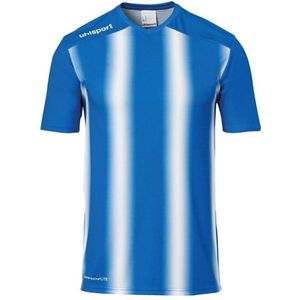 Uhlsport Stripe 2 0 Shirt Korte Mouw Heren - Royal Wit