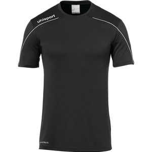 Uhlsport - Stream 22 Shirt Korte Mouw - Zwart - Polyester