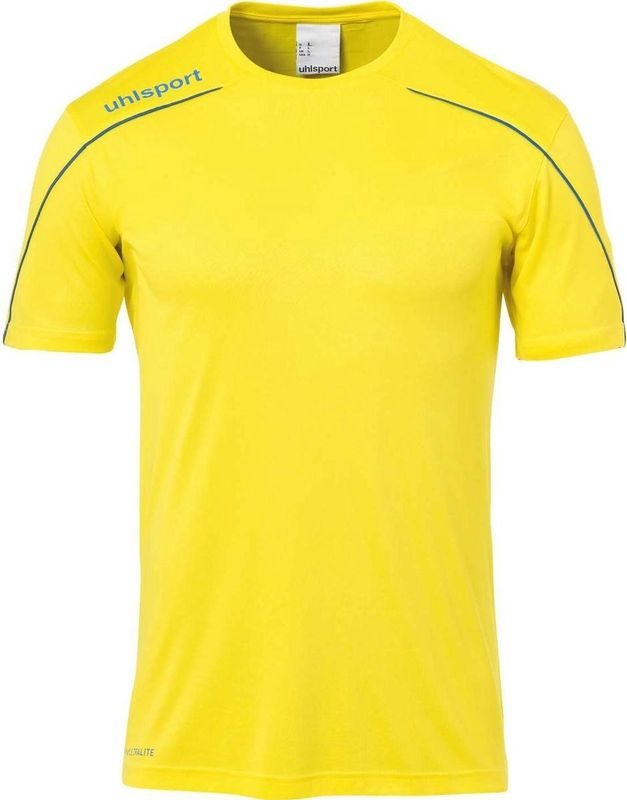 Uhlsport Stream Teamshirt Junior Sportshirt0 - Unisex - geel zwart