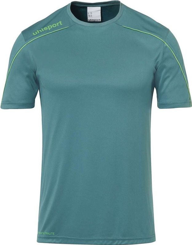 Uhlsport - Stream 22 - Shirt - Fluo Groen - Korte Mouw - Heren