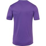 Uhlsport Stream 22 Shirt Korte Mouw Kinderen - Paars / Wit | Maat: 128