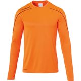 Uhlsport - Stream 22 - Voetbalshirt - Fluo Oranje / Zwart - Lange Mouw