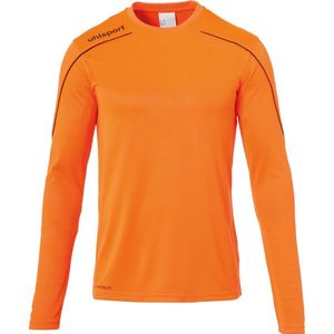 Uhlsport - Stream 22 - Voetbalshirt - Fluo Oranje / Zwart - Lange Mouw