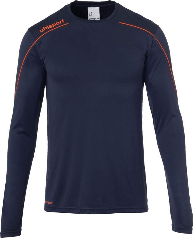 Uhlsport - Stream 22 - Voetbalshirt - Marine / Fluorood - 100% Polyester