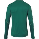 Uhlsport Stream Voetbalshirt Lange Mouw Kinderen - Fluo Groen Zwart