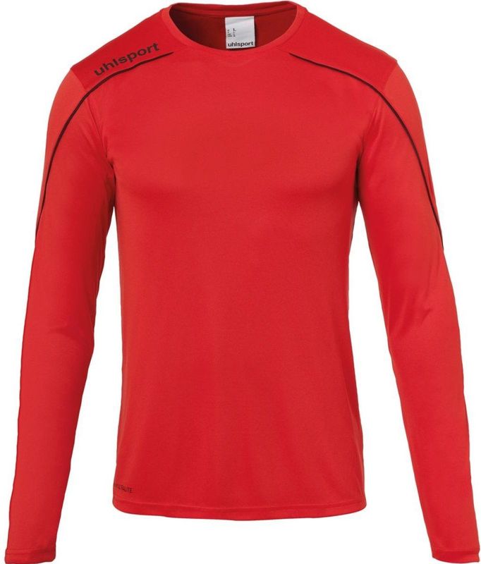 Uhlsport - Stream 22 - T-shirt - Zwart/Wit - Lange Mouwen