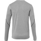 Uhlsport Stream Voetbalshirt Lange Mouw Kinderen - Donkergrijs Gemeleerd Zwart