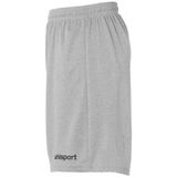 Uhlsport Center Basic Short Kinderen - Donkergrijs Gemeleerd / Zwart | Maat: 164