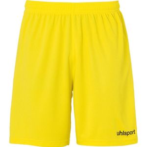 Uhlsport - Center Basic Shorts - Limoen Geel - Korte Broeken