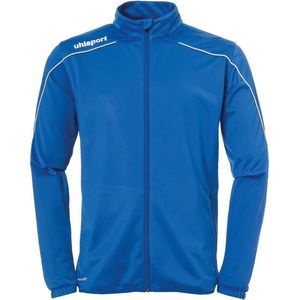 Uhlsport Stream 22 Classic Trainingsjas Kind Azuur Blauw-Wit Maat 152