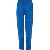 Uhlsport - Stream 22 - Polyesterbroek - Royal / Geel - Verstelbare Tailleband, Twee Zijzakken met Ritssluiting