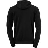 Uhlsport Essential Sweater Met Kap Kinderen - Zwart | Maat: 152