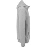 Uhlsport Essential Sweater Met Kap Kinderen - Donkergrijs Gemeleerd | Maat: 140