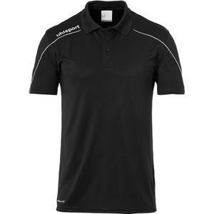 Uhlsport - Stream 22 - Sportshirt - Zwart / Fluo Oranje - Polyester