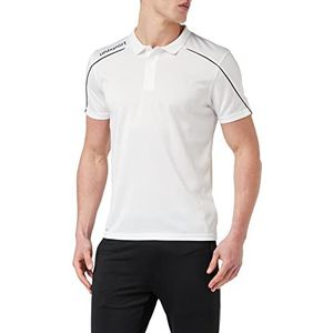 uhlsport stream 22 poloshirt heren, Wit/Zwart