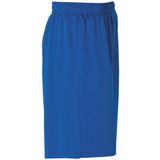 Uhlsport - Center Basic Short - Korte Broek - Royal / Geel - 100% Polyester