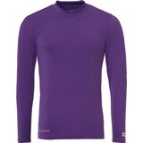 Uhlsport - Distinction Colors - Baselayer Thermoshirt - Paars - Elastisch en Ademend
