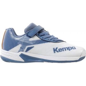 Kempa Wing 2.0 Velcro kinderen - Wit / Blauw - maat 29