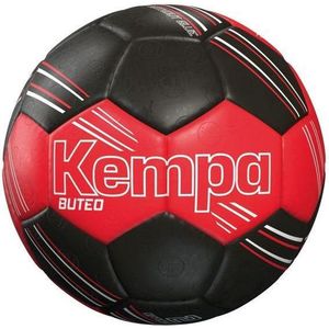 Kempa Buteo voetbalballen rood/zwart 3