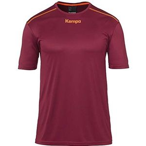 Kempa Poly Shirt kinderen - sportshirts - bordeaux - Unisex