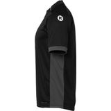 Kempa Prime Shirt Kind Zwart-Antraciet8