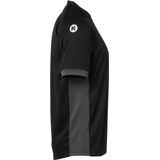 Kempa Prime Shirt Kind Zwart-Antraciet8