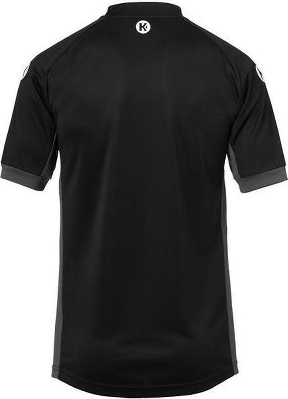 Kempa Prime Shirt Kind Zwart-Antraciet8