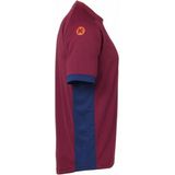 Kempa Prime Shirt Donker Rood-Diep Blauw