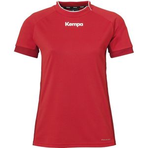 Kempa Prime Shirt Dames Rood-Chili Rood