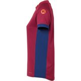 Kempa - Prime Shirt - Sportshirt - Donker Rood-Diep Blauw - Katoen