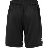 Korte Broek - Zwart - 100% Polyester - Elastische Opdrukken Kempa