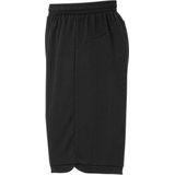 Korte Broek - Zwart - 100% Polyester - Elastische Opdrukken Kempa