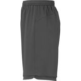 Kempa - Prime Short - Sportbroek - Grijs - Unisex - Maat: 164