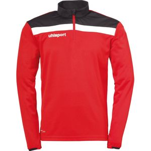 Uhlsport - Offense 23 Ziptop - Sporttop - Rood / Zwart / Wit - Polyester