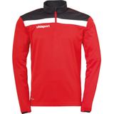 Uhlsport - Offense 23 Ziptop - Sporttop - Rood / Zwart / Wit - Polyester