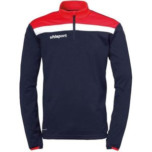 Uhlsport Offense 23 Ziptop Kinderen - Marine / Rood / Wit | Maat: 116