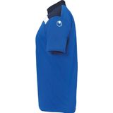 Uhlsport Offense Polo Kinderen - Zwart Antraciet Wit