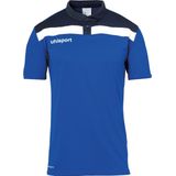 Uhlsport Offense Polo Kinderen - Zwart Antraciet Wit