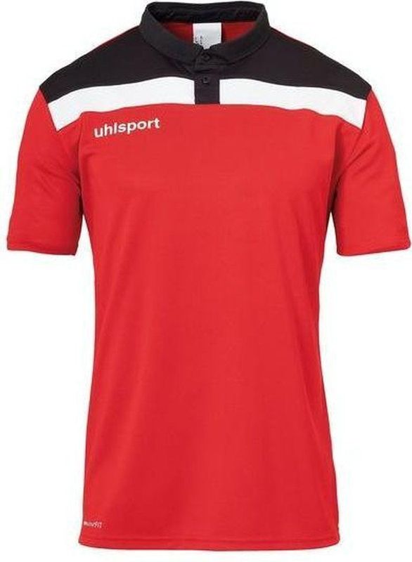 Uhlsport - Offense 23 - Sportshirt - Rood / Zwart / Wit - Polyester