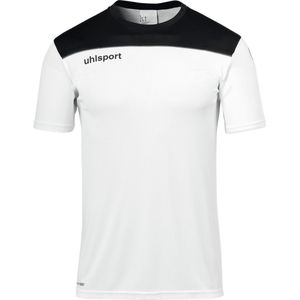 Uhlsport - Offense 23 - T-Shirt - Wit / Zwart / Antraciet - Polyester