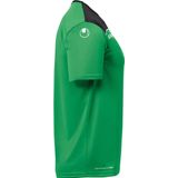 Uhlsport Offense T-Shirt Kinderen - Groen Zwart Wit