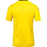 Uhlsport Offense 23 T-Shirt Kinderen - Limoen / Zwart / Antraciet | Maat: 116