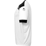 Uhlsport Offense Shirt Korte Mouw Heren - Wit Zwart Antraciet