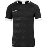 Uhlsport Division 2.0 Shirt Korte Mouw Kinderen - Zwart / Wit | Maat: 116