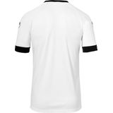 Uhlsport - Division 2.0 Shirt - Korte Mouw - Wit / Zwart - 100% Polyester